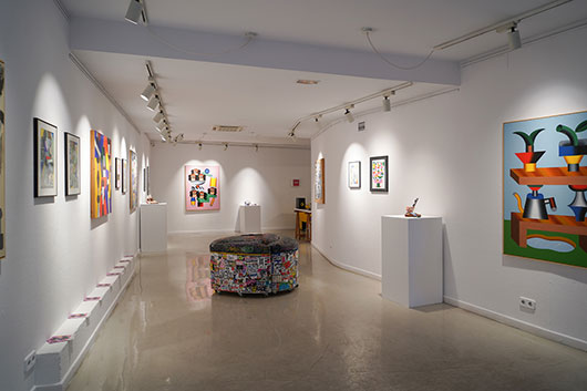 LOS JUEGOS PRECUBISTAS DE OSIER EN LA MONTANA GALLERY BARCELONA